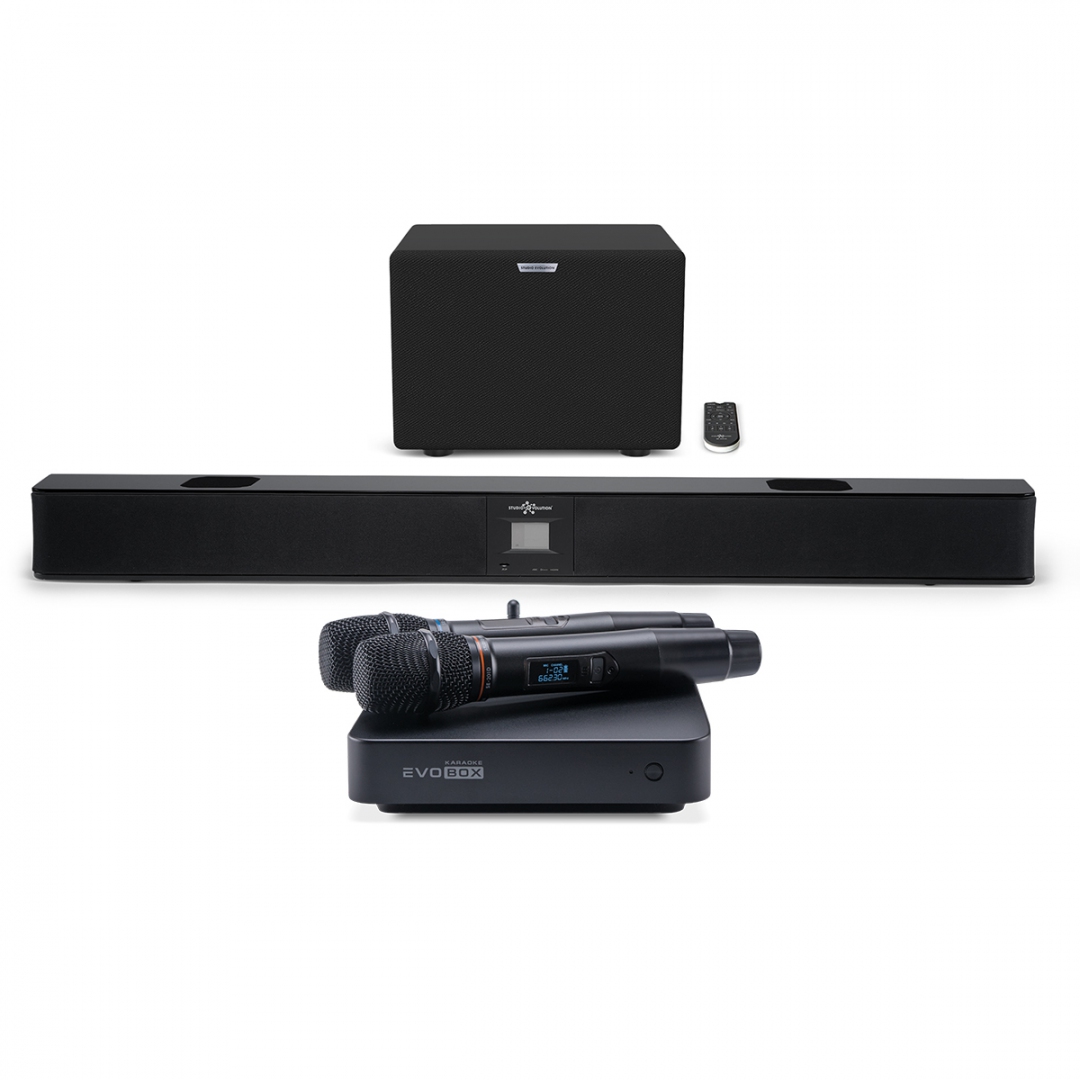 караоке-комплект EVOBOX Plus + EvoSound Bar (саундбар с караоке) в Симферополе
