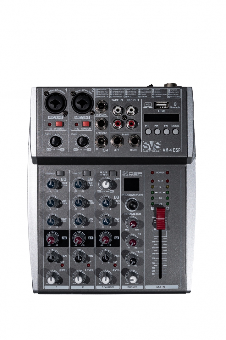 SVS Audiotechnik mixers AM-4 DSP Аналоговый микшерный пульт, 4-канала в Симферополе