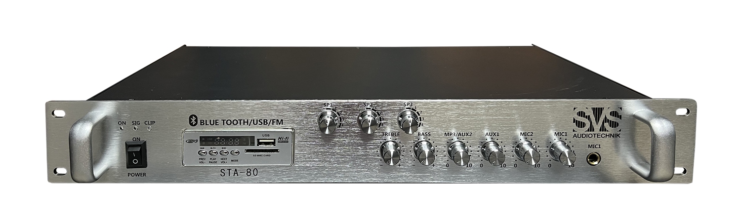 SVS Audiotechnik STA-80 Микшер-усилитель для систем Public Address в Симферополе