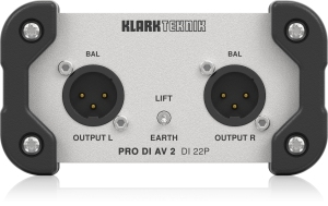 Klark Teknik DI 22P пассивный стерео директ-бокс в Симферополе