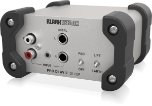 Klark Teknik DI 22P пассивный стерео директ-бокс в Симферополе